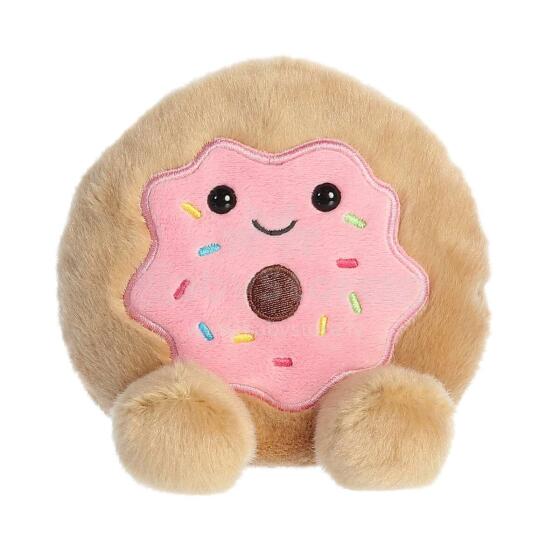 AURORA Palm Pals plush toy, Claire Donut, 12 cm