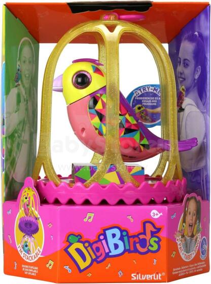 SILVERLIT interactive bird with cage Digibirds
