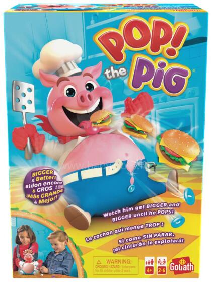 GOLIATH spēle Pop the Pig, 330546.C06