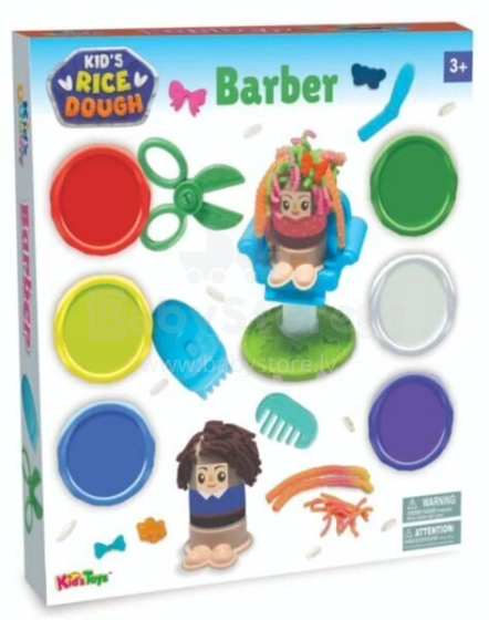 K's Kids Rice Dough Barber Art.14600R 6x28g