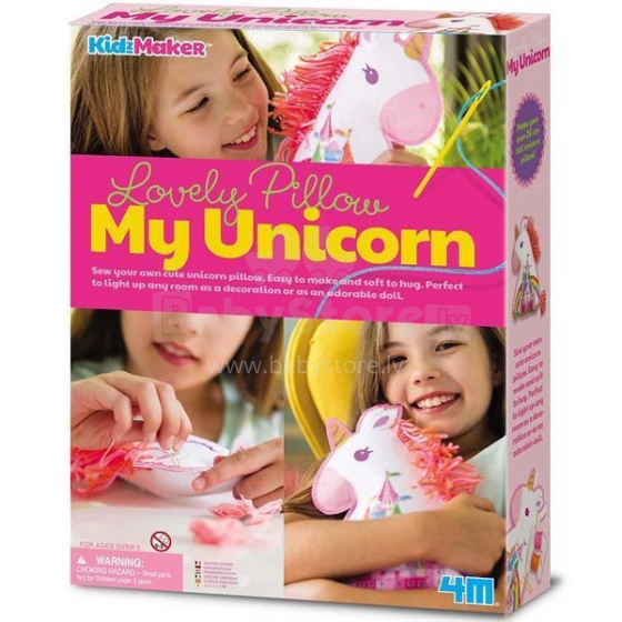 4M Unicorn Pillow Art.00-04744