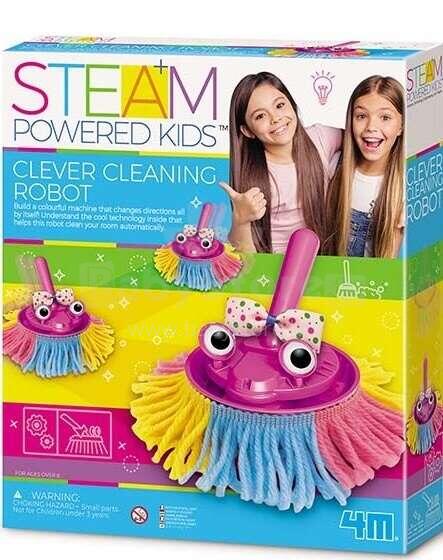 4M Steam Clever Cleaning Robot Art.00-04908 Развивающие игрушки