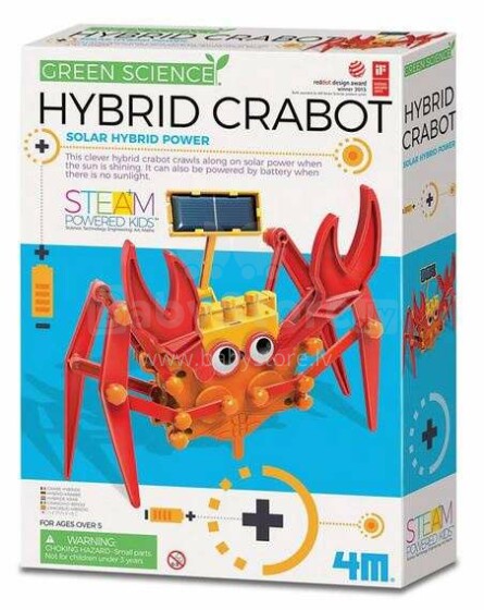 4M Kidz Lab Hybrid Crabot Art.00-03448 Komplekts