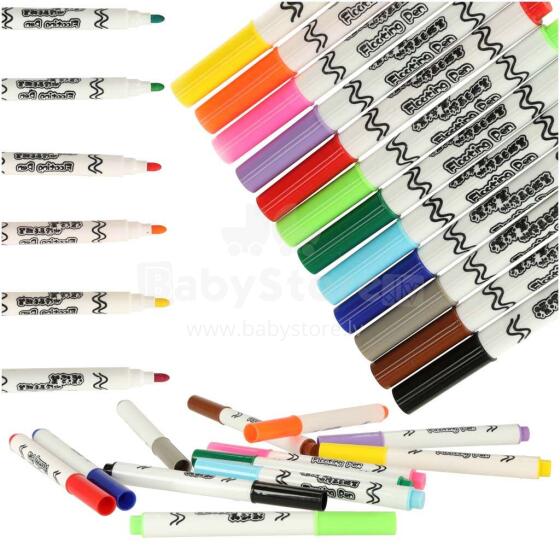 Ikonka Magic Water-based markers for drawing Art.KX4087