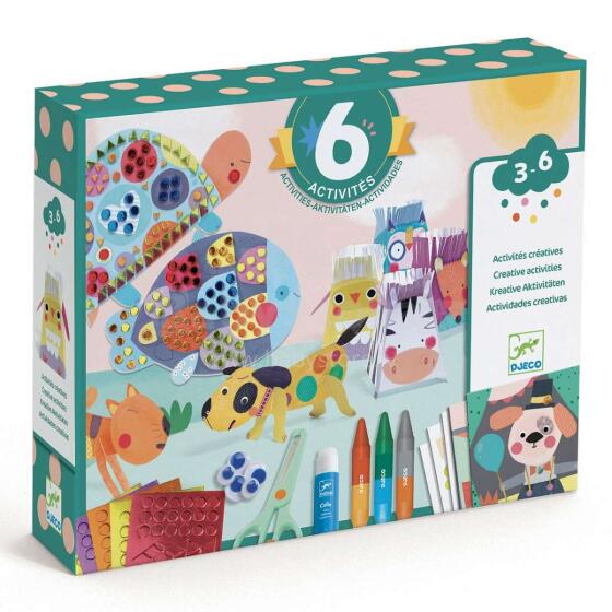 Djeco Art.DJ09293 Multi-activity kits - Animal houses