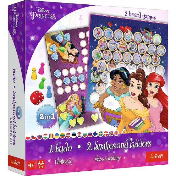 TREFL DISNEY PRINCESS Board game 2 in 1