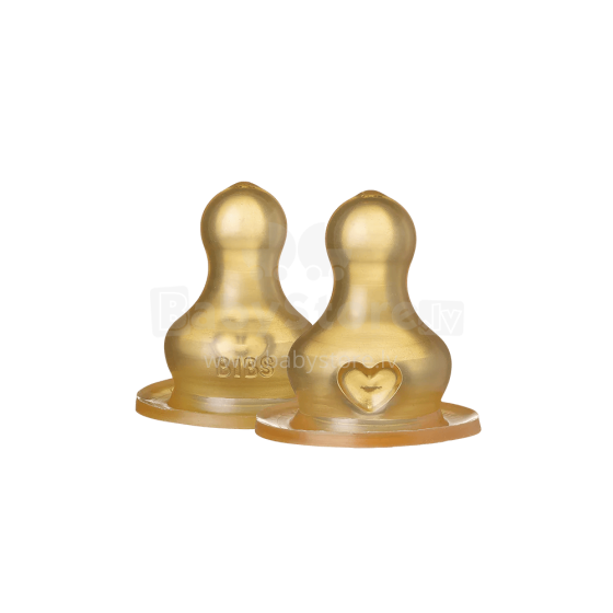 Bibs Bottle Nipple 2 PACK - Fast Flow