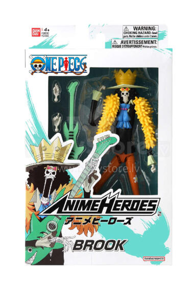 ANIME HEROES One Piece figure with accessories, 16 cm - Brook