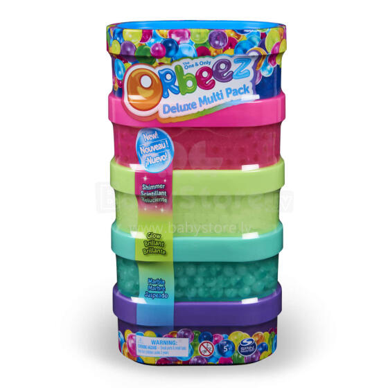 ORBEEZ Ūdens pērlīšu multi paka, 5 gab.