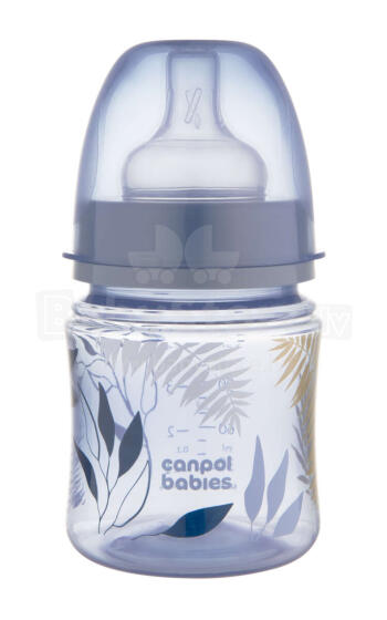 CANPOL BABIES EasyStart pretkoliku pudelīte, 120ml, GOLD, 35/239_blu