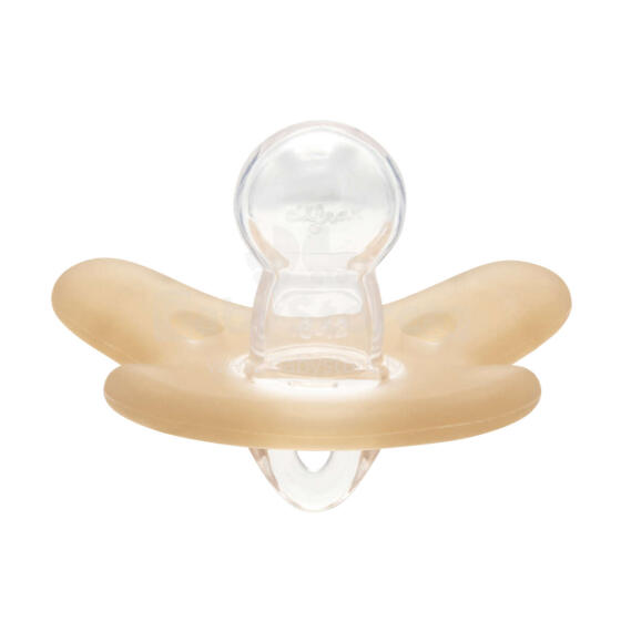 CANPOL BABIES 100% silikona knupītis, 0-6m, simetrisks, 1 gab., 24/001_ora
