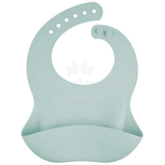 Canpol Babies Art.51/030_grey Silicone bib with a pocket