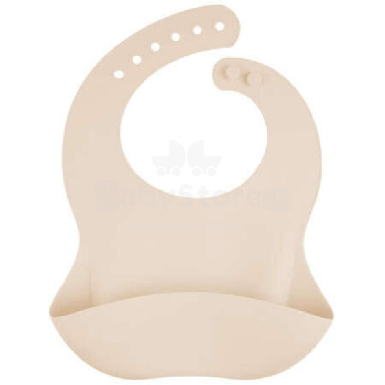 CANPOL BABIES silikona lacīte ar kabatu, 51/030_cream