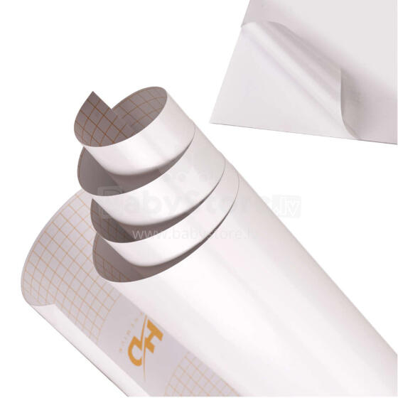 Ikonka Art.KX10157 Foil roll gloss white 1.52x30m