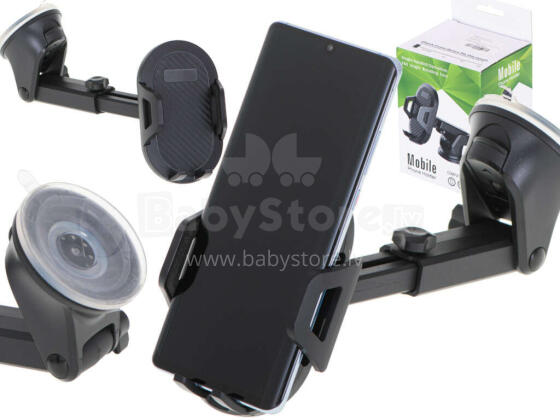 Ikonka Art.KX5340_1 Car holder for phone, navigation, dashboard, cockpit, windshield
