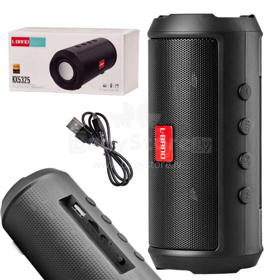 Ikonka Art.KX5325 L-BRNO BOOMBOX bluetooth wireless speaker