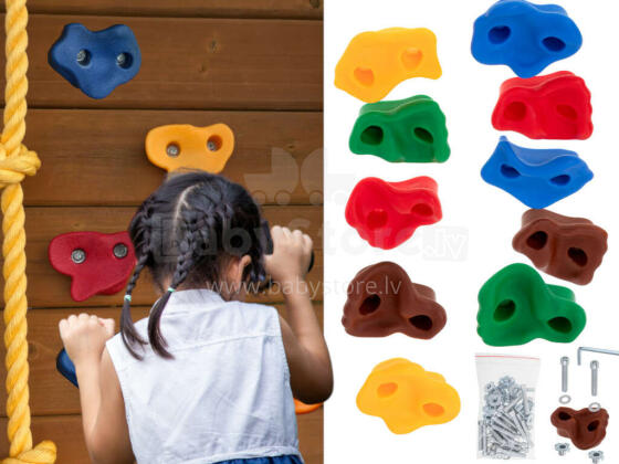 Bebe Basic Art.KX5288 Climbing stone holders for children 10pcs