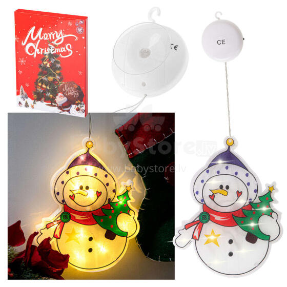 Ikonka Art.KX5244_1 LED pendant lights Christmas decoration snowman