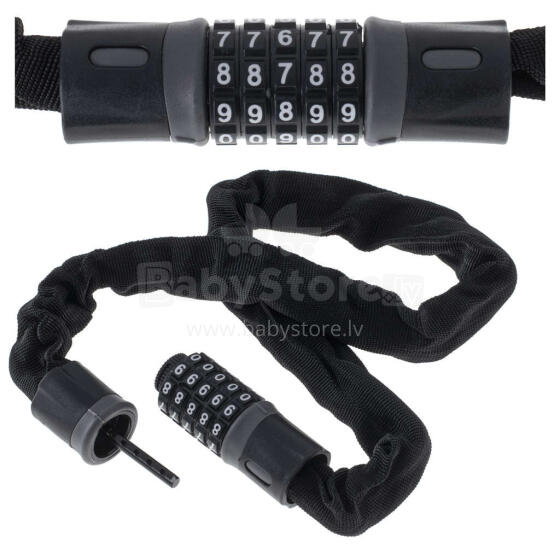 Ikonka Art.KX5217_1 Bicycle security key lock 90cm