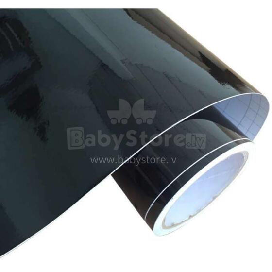 Ikonka Art.KX5045 Foil roll light gloss black 1,52x30m