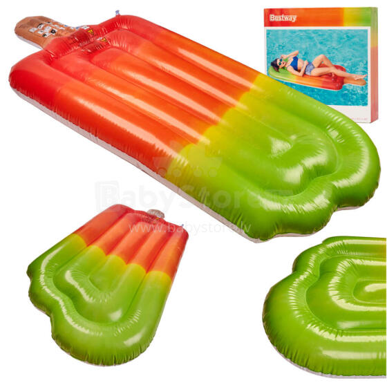 Ikonka Art.KX4954 BESTWAY 43161 Ice inflatable mattress on a stick 185cm