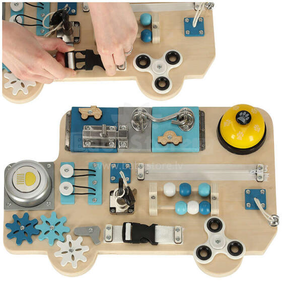 Ikonka Art.KX4866 LULILO Buso sensory manipulation board