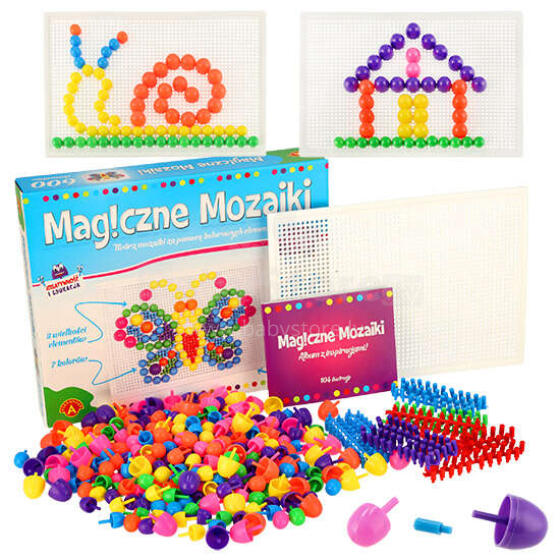 Ikonka Art.KX4857 ALEXANDER Magical Mosaics Button-pinning 600el.