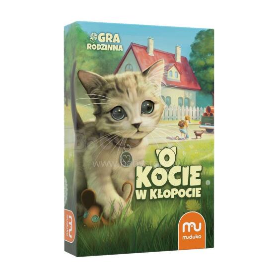 Ikonka Art.KX4763 MUDUKO Par kaķi nepatikšanās ģimenes spēle 8+