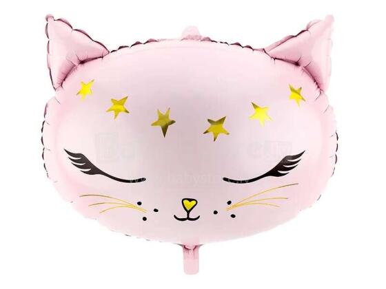 Ikonka Art.KX4572 Folijas balons Kitty rozā 48cm x 36cm