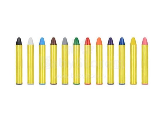 Ikonka Art.KX4562 Face painting pencils 12 colours