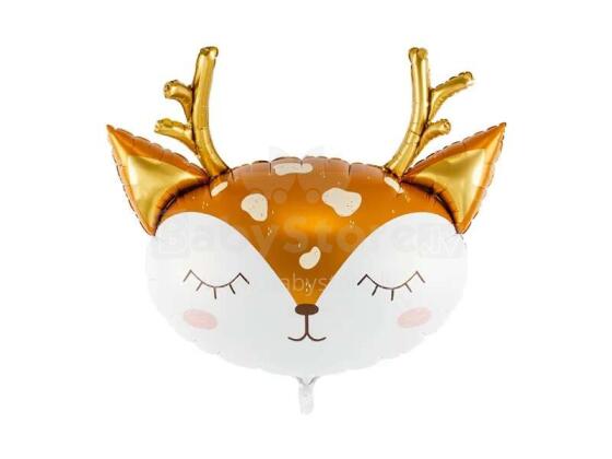 Ikonka Art.KX4561 Foil balloon Deer head 73cm x 64cm