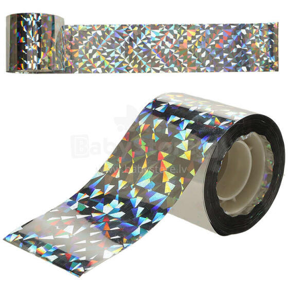Ikonka Art.KX4499_1 Bird repellent reflective tape bird deterrent 4.8cm x 50m 1 piece