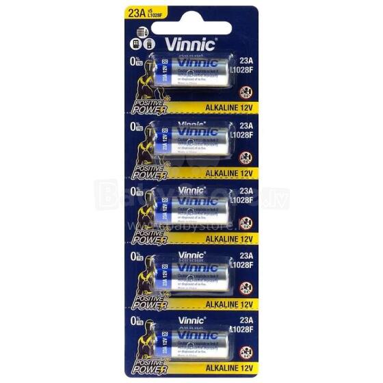 Ikonka Art.KX4487 Vinnic 23A L1028 akumulatora cena par 5 gab.