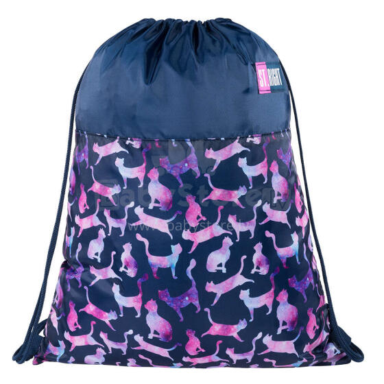 Ikonka Art.KX4474_3 BAMBINO shoe bag space cats