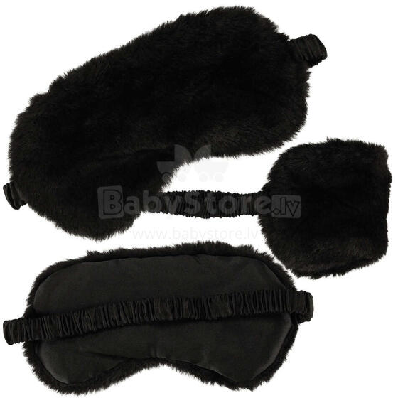 Ikonka Art.KX4436 Blindfold sleep mask black