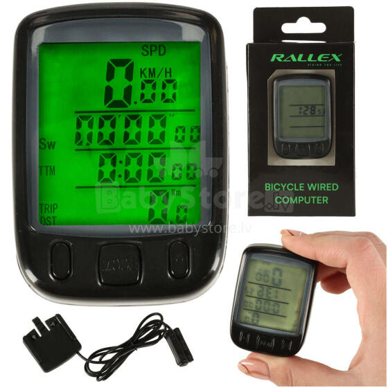 Ikonka Art.KX4338 Waterproof wired bike counter 25in1
