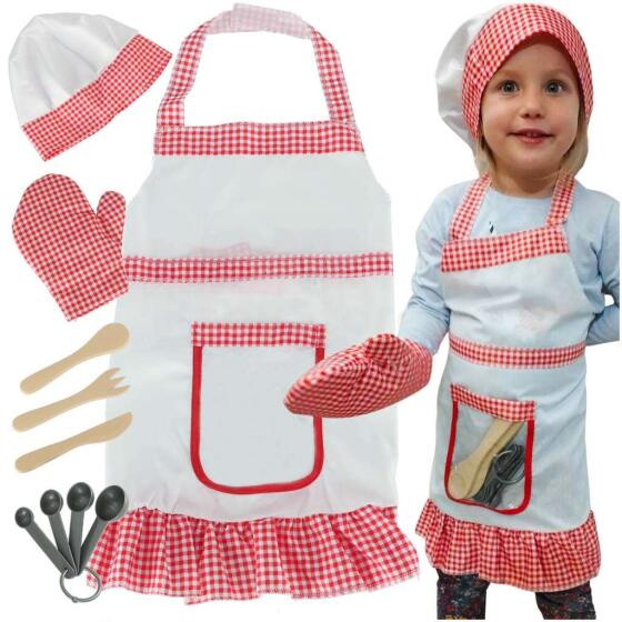 Ikonka Art.KX4294 Carnival costume cook set 3+