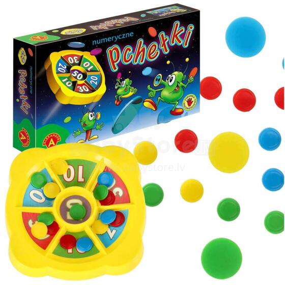 Ikonka Art.KX4172 ALEXANDER Number fleeces educational game 5+