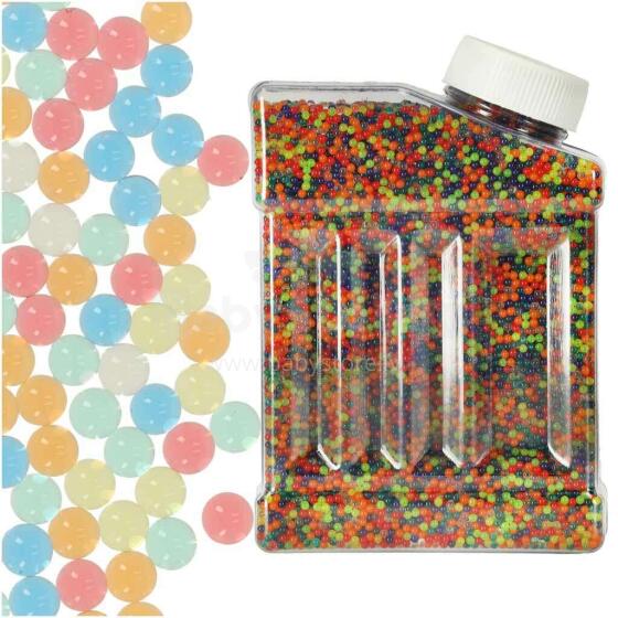 Ikonka Art.KX4086 Multicolour 250g 50,000pcs hydrogel flower gun beads. 7-8mm