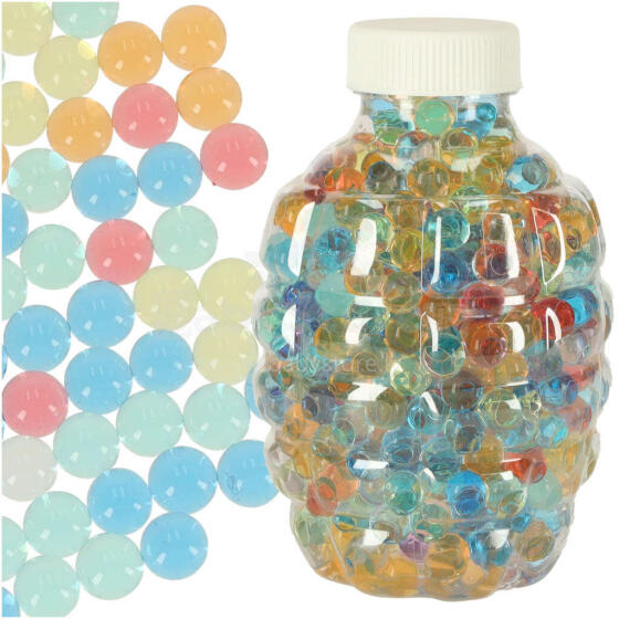 Ikonka Art.KX4085_1 Hydrogel hydrogel balls for rifle pistol multicolour 550pcs. 7-8mm