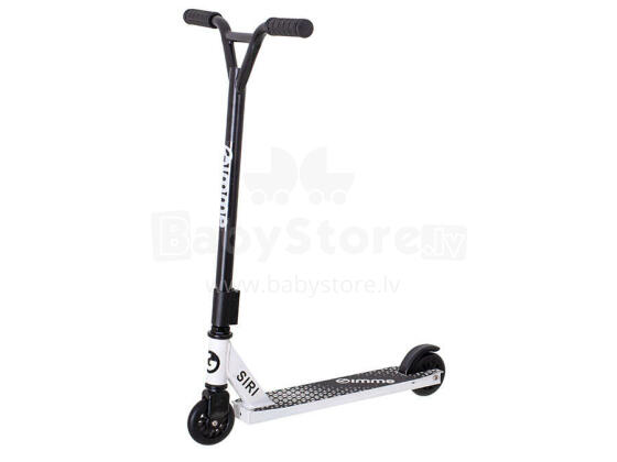 Ikonka Art.KX3981 GIMMIK Performance scooter SIRI wheels 100mm white