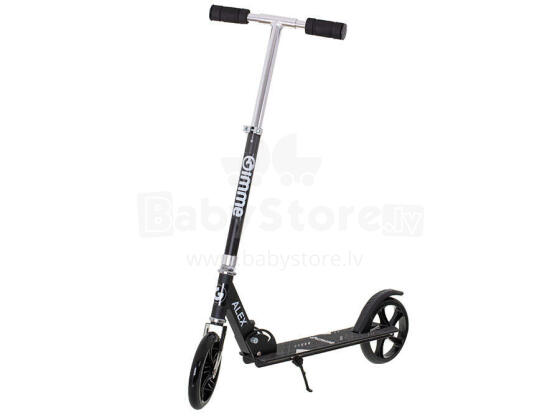 Ikonka Art.KX3982_1 GIMMIK Folding scooter ALEX 200mm wheels black