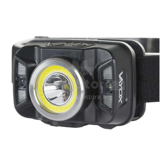 Ikonka Art.KX3907 LED headlamp rechargeable headlamp with motion sensor XTE 5W+COB 10W VA0025 VAYOX