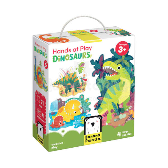 Banana Panda Hands at Play Dinosaurs Art.49167