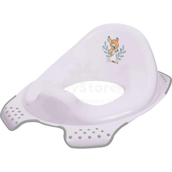 KEEEPER tualetes mācību sēdeklis BAMBI, balts, 10819