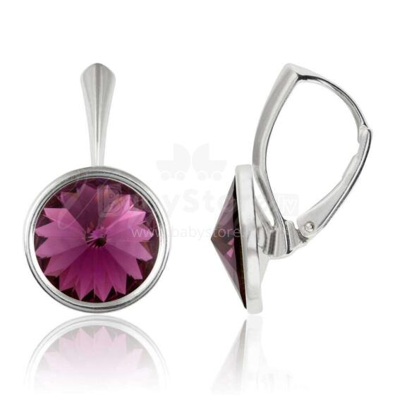 La bebe™ Jewelry Natural Stone Earrings Amethyst