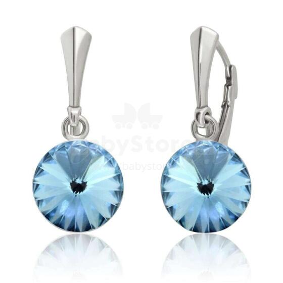 La bebe™ Jewelry Natural Stone earrings Light Saphire