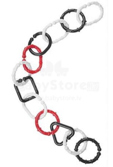 Tullo Art.161 Black White  Rattle Rings 12gab