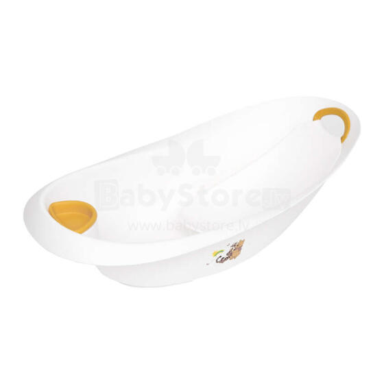 Lorelli Set Bath 87 cm with Plug and Bath Pad Art.10130730091 Luxe Bear White