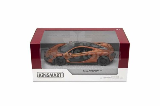 KINSMART Die-cast model McLaren P1, scale 1:36